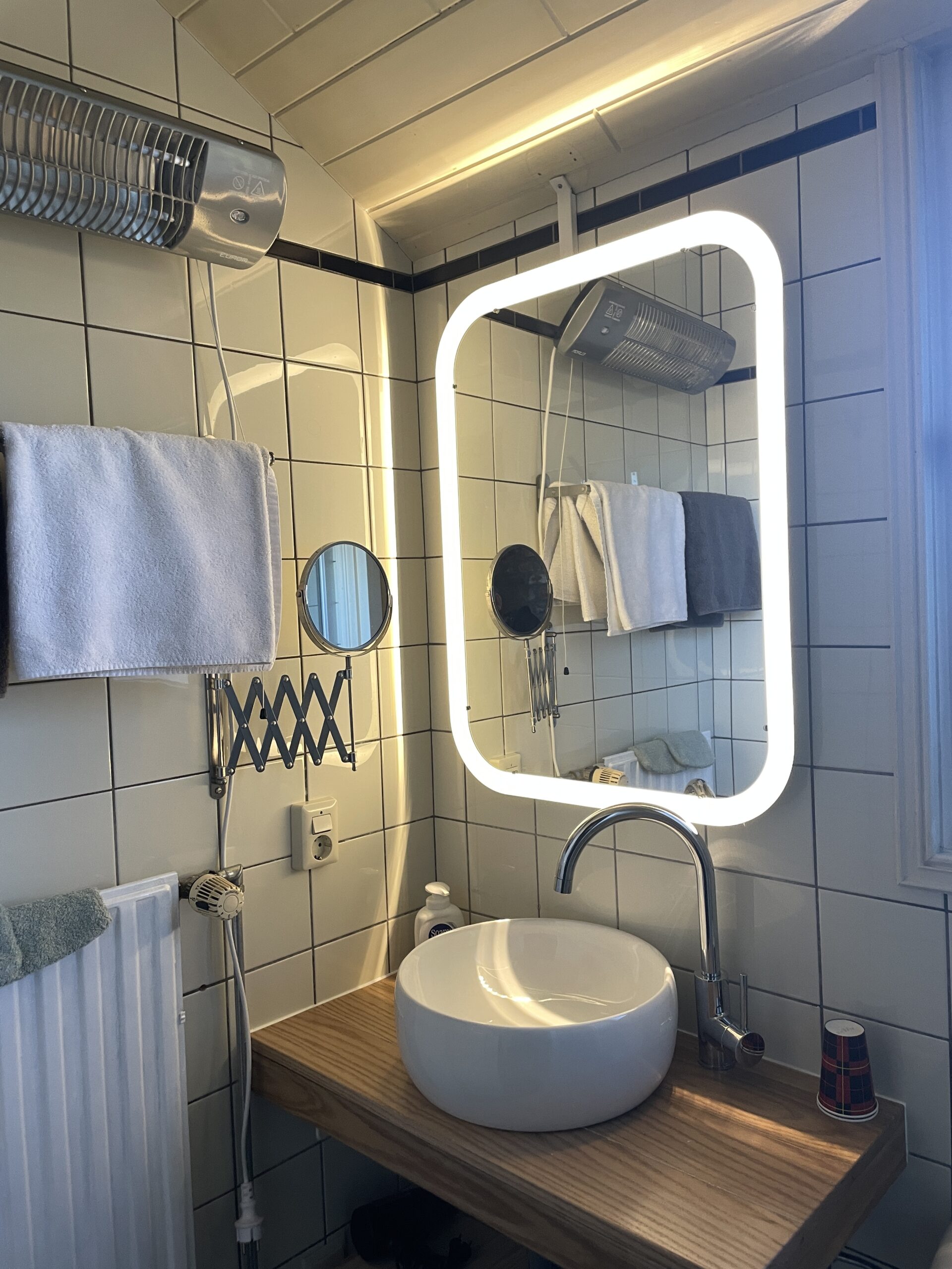 Badkamer boerderij kamers