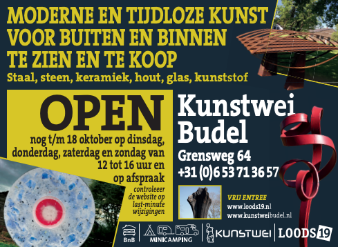 Beeldentuin open